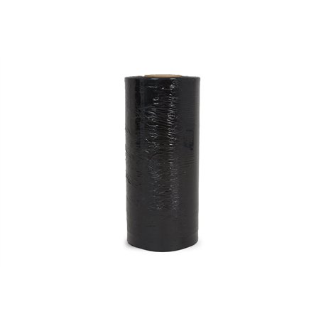 Profipack Machinewikkelfolie zwart - 50cm x 1500m x 23my (300% rek)