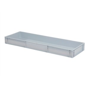 Stapelbak - 1200 x 400 x H120mm - grijs