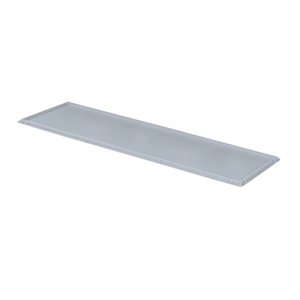 Kunststof oplegdeksel 1200x400mm - grijs