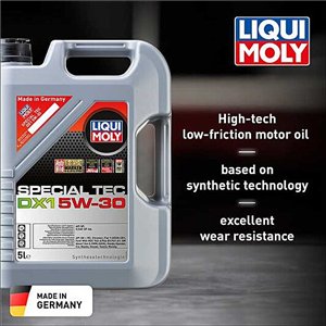Liqui Moly Special Tec DX1 5W-30 5L – Premium Motorolie voor Segway SX20 Turbo