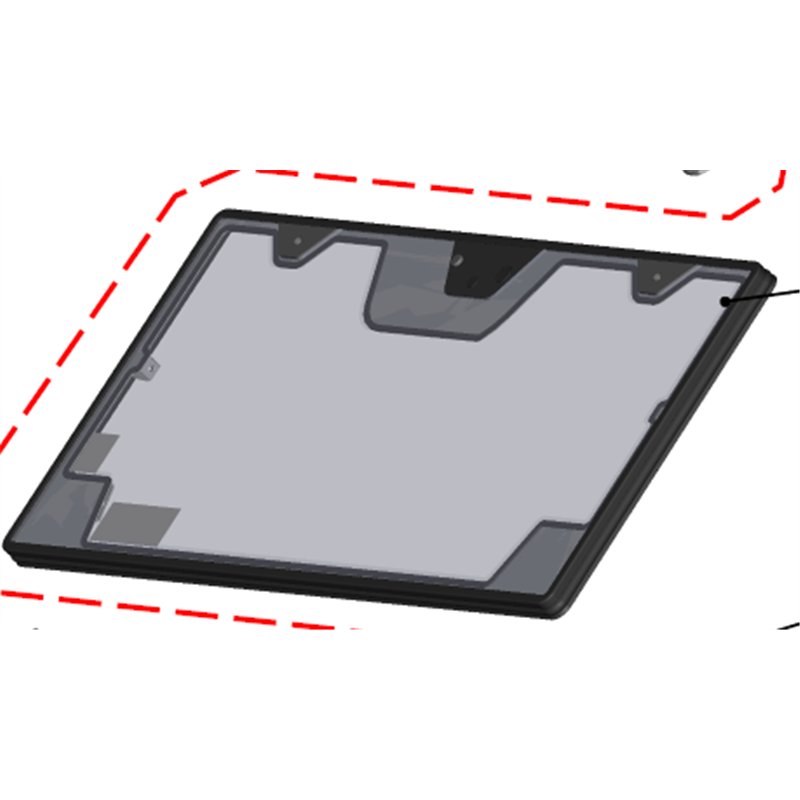 DFK UT10 FRONT GLASS WITH REINFORCEMENT AND SEALING
