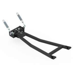 Iron Baltic Mid-Mount Push Tubes - Duwframe sneeuwschuif - 04.200