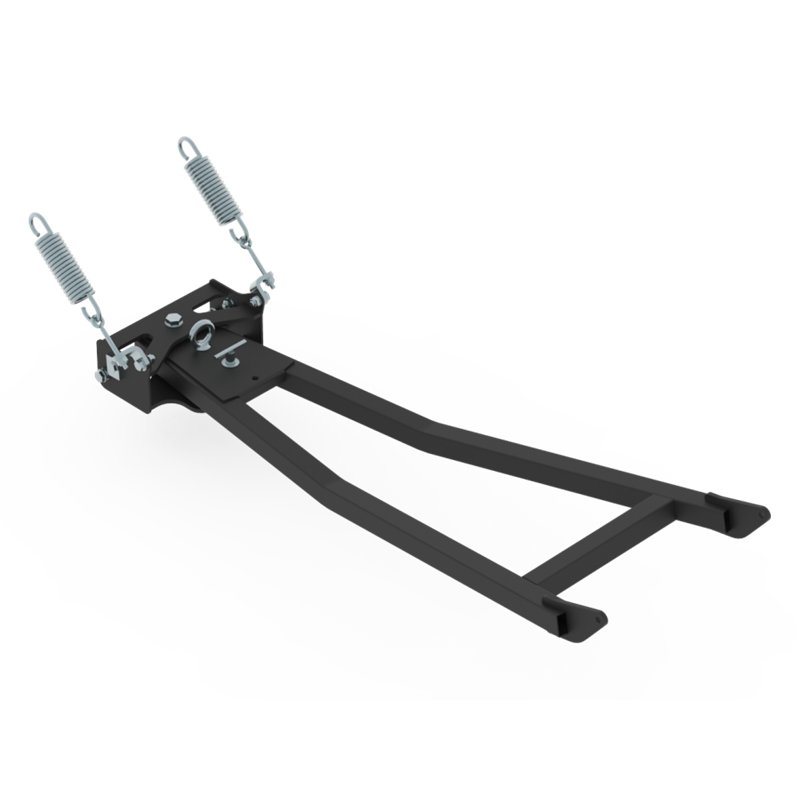 Iron Baltic Mid-Mount Push Tubes - Duwframe sneeuwschuif - 04.200