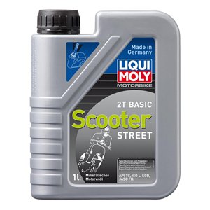 Liqui Moly Motorbike 2T Basic Scooter 1L – Minerale 2-Takt Motorolie