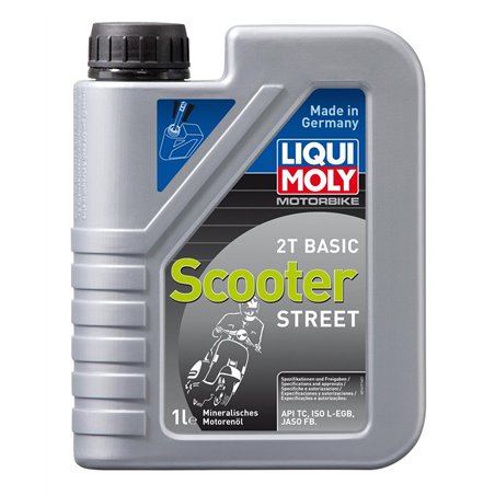 Liqui Moly Motorbike 2T Basic Scooter 1L – Huile Moteur 2 Temps Minérale
