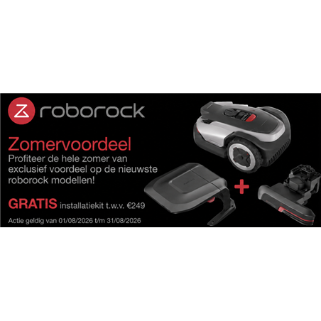 Rockneo Q1: Garage + Edge Cutting Module voor 2WD