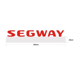 Segway Accessoire: Ground Mounted Logo - Partnr: AM1R32041001