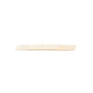 Segway SGW1000F-S3 MODEL DECAL - Partnr: S06L10001001