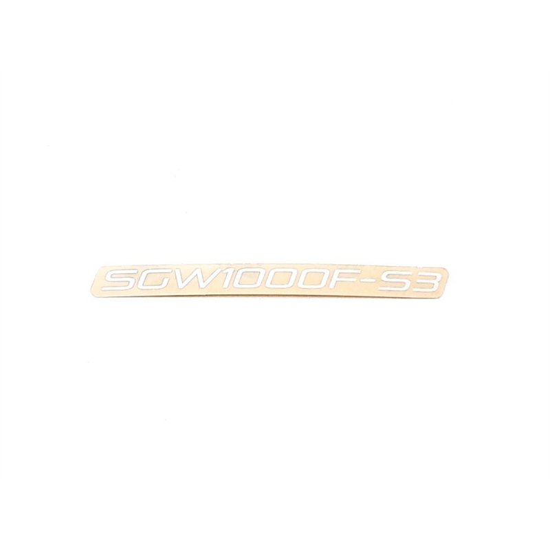 Segway SGW1000F-S3 MODEL DECAL - Partnr: S06L10001001
