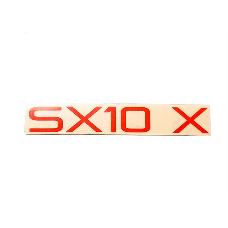 Segway SX10 X DECAL (RED 64 INCH) - Partnr: S05L10039001
