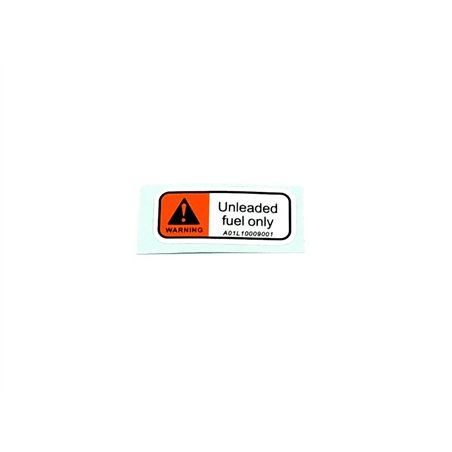Segway Fuel usage label - Partnr: A01L10009001