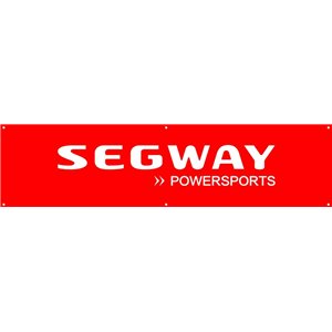Segway Accessoire: Segwaylogo Vinyl banner - Partnr: AM1R32042002