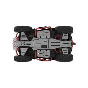 Segway Snarler Aluminium OEM Skid plates voor lang chassis, 2mm dik.