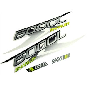 Segway DECAL ASSY(600GL BLACK-GREEN) - Partnr: A02T1167WT04