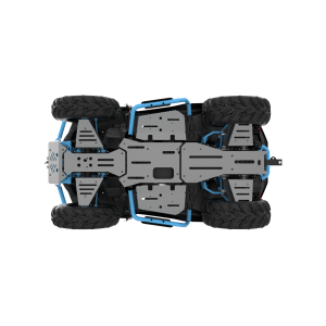 Segway Snarler Aluminium OEM Skid plates voor lang chassis, 2mm dik.