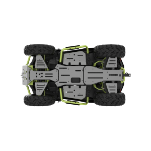 Segway Snarler Aluminium OEM Skid plates voor lang chassis, 2mm dik.