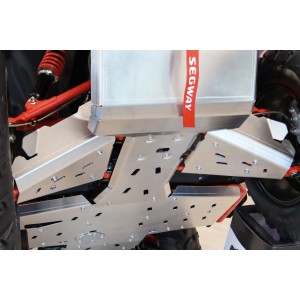 Segway Snarler Aluminium OEM Skid plates voor lang chassis, 2mm dik.
