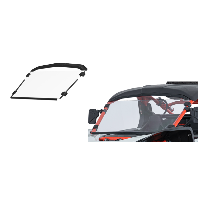 Segway Accessoire: Villain Full Windshield - Partnr: S05-R102000-000-00