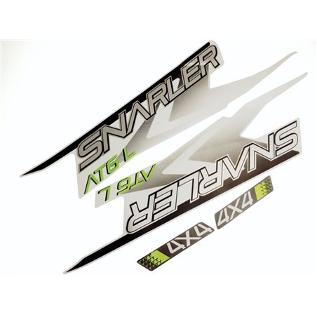Segway DECAL ASSY(AT6 L BLACK-GREEN) - Partnr: A02T1167WT01