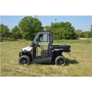 Polycarbonate cabin fully accessorized, el. heated windshield (wiper/washer asm./no heater asm.)