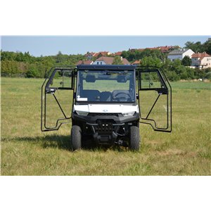 Polycarbonate cabin fully accessorized, el. heated windshield (wiper/washer asm./no heater asm.)
