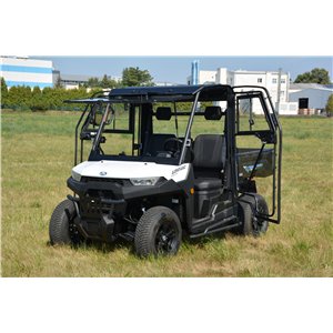 Polycarbonate cabin fully accessorized, el. heated windshield (wiper/washer asm./no heater asm.)