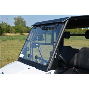 Linhai LH80/LH100 Tilt out windshield incl. wiper/washer accessory, compatible with OEM roof
