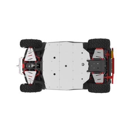 Segway OEM Fugleman Skid Plates off Aluminium