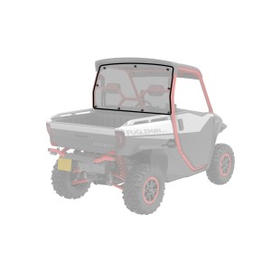Segway Fugleman fitting to original roof: Polycarbonate windshield without wiper, washer