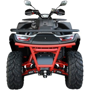 Rear Bumper ALU SX2 Red for Segway Snarler