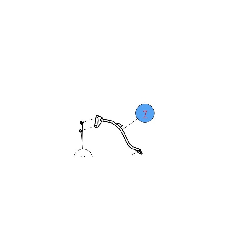 Support Garde-Boue Segway LR LOF Support Garde-Boue Segway LR LOF