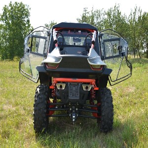 Segway Villain Transparent Cab: Full cab with wiper, washer (heating kit)