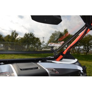Segway Villain Transparent Cab: Tillt out Windshield with wiper, washer (ventilation position) - do not fit original roof