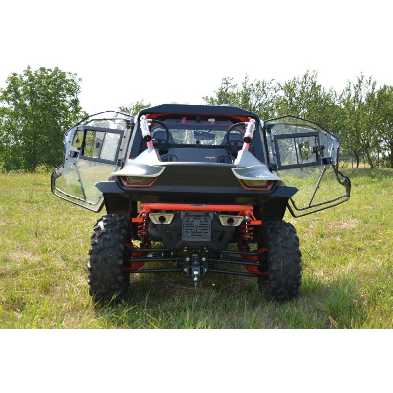 Segway Villain Transparent Cab: Polycarbonate rear panel Segway Villain Transparent Cab: Polycarbonate rear panel