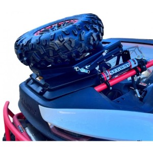 Segway Villain flip-up spare wheel carrier