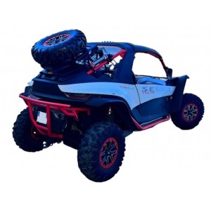 Segway Villain flip-up spare wheel carrier