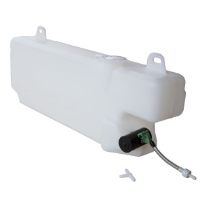5-liter water tank with an inbuilt pump for the windshield wipers