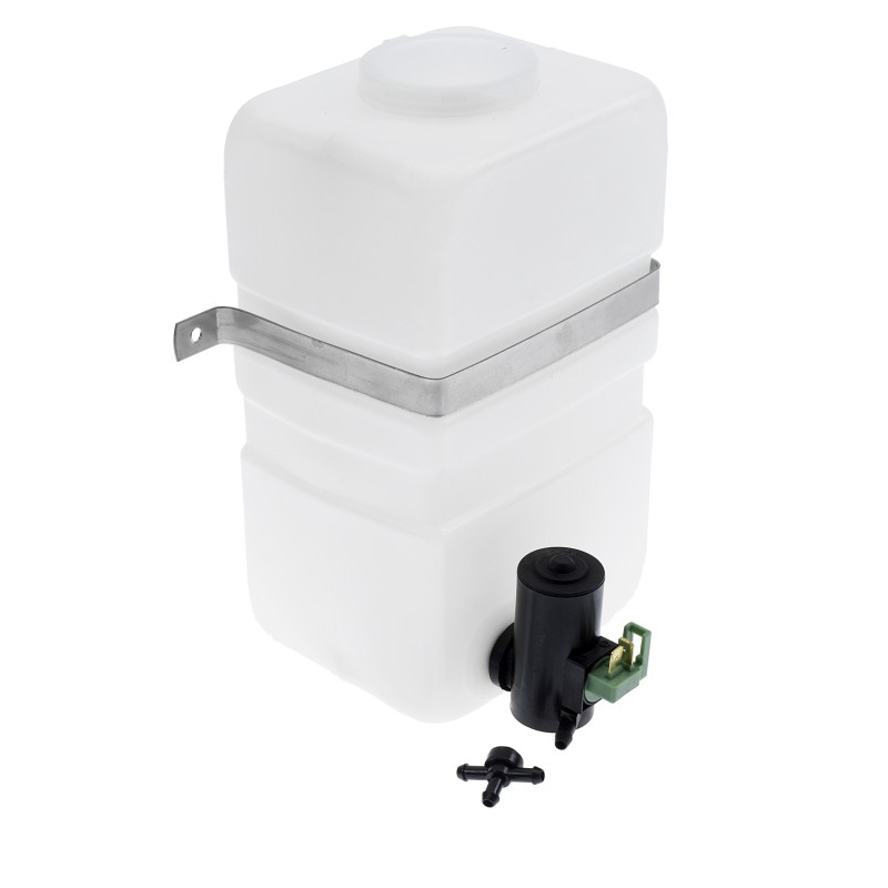 5-liter water tank with an inbuilt pump for the windshield wipers 5-liter water tank with an inbuilt pump for the windshield wipers