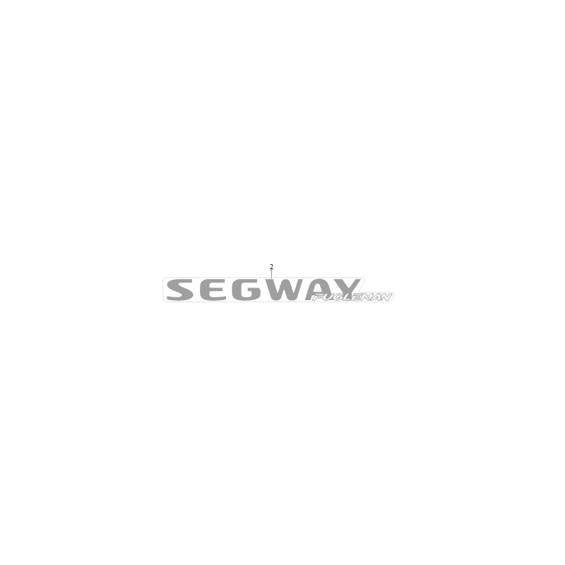 Segway CARGO BOX LEFT DECAL Partnr: U09-L100009-000-00 Segway CARGO BOX LEFT DECAL Partnr: U09-L100009-000-00