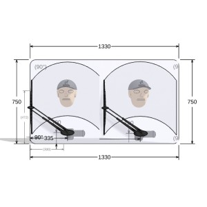 Fugleman Basic Wiper Kit 1 Persoon.