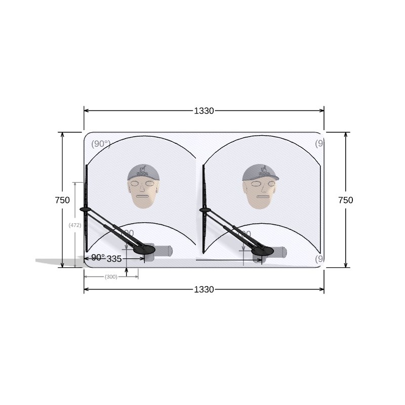 Fugleman Basic Wiper Kit 1 Persoon. Fugleman Basic Wiper Kit 1 Persoon.