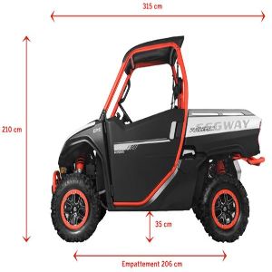 Segway Fugleman 1000cc UT10X - deluxe versie