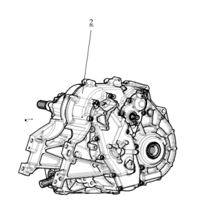 Segway UTV GEARBOX COMPONENT REVISED (WITH DIFF) - Partnr: E02F00000004REV