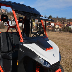 Segway Fugleman Transparent Cab: Full cab with wiper, washer (heating kit)