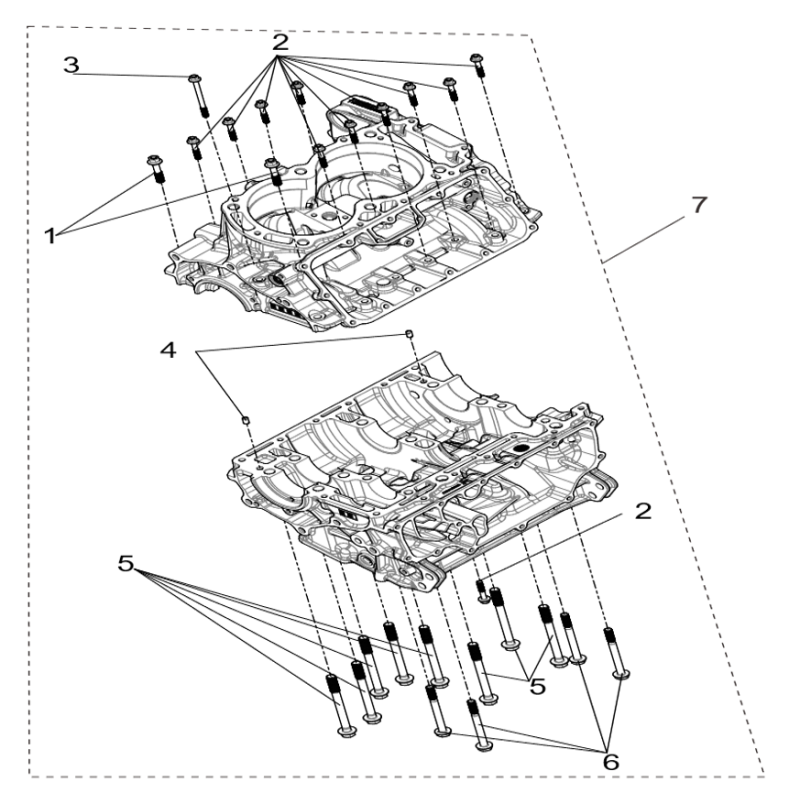 Segway CRANKCASE COMBINATION - Partnr: E02-C110000-000-00 Segway CRANKCASE COMBINATION - Partnr: E02-C110000-000-00
