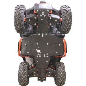 Skid plate full set (HDPE plastic)