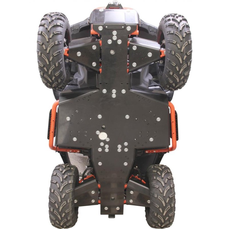 Skid plate full set (HDPE plastic) Skid plate full set (HDPE plastic)