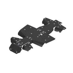 Skid plate full set (HDPE plastic)