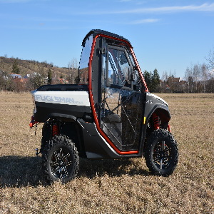 Segway Fugleman Transparent Cab: Full cab with wiper, washer (heating kit)