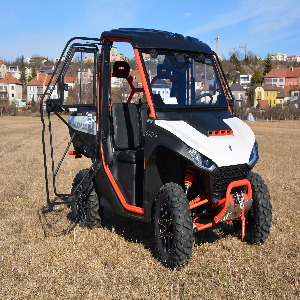 Segway Fugleman Transparent Cab: Full cab with wiper, washer (heating kit)